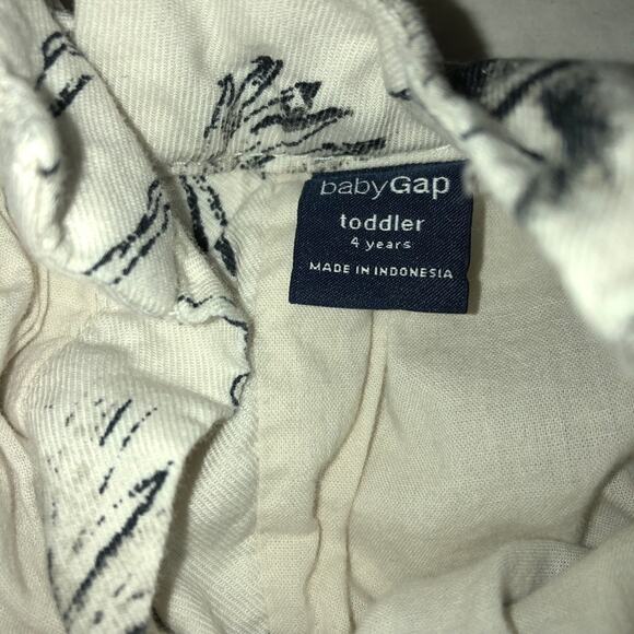 Gap Toddler Deer Dress Cream Size 4 - Picture 3 of 4